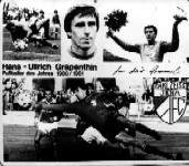 H.-U. Grapenthin - Fußballer des Jahres 1981