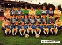 Die Mannschaft des FCC vor Saisonbeginn 1981/82